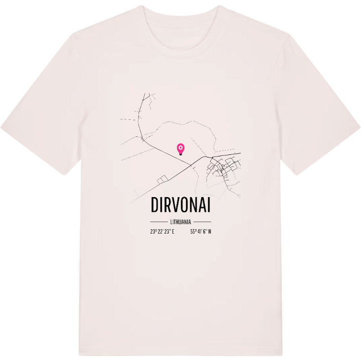 Dirvonai karta t-shirt – t-shirt från PinShirt