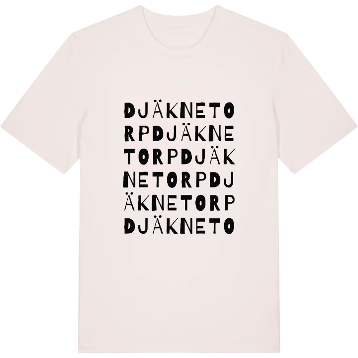 Djäknetorp ordlek t-shirt – t-shirt från PinShirt