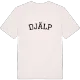 Djälp böjd t-shirt