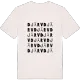 Djärv ordlek t-shirt