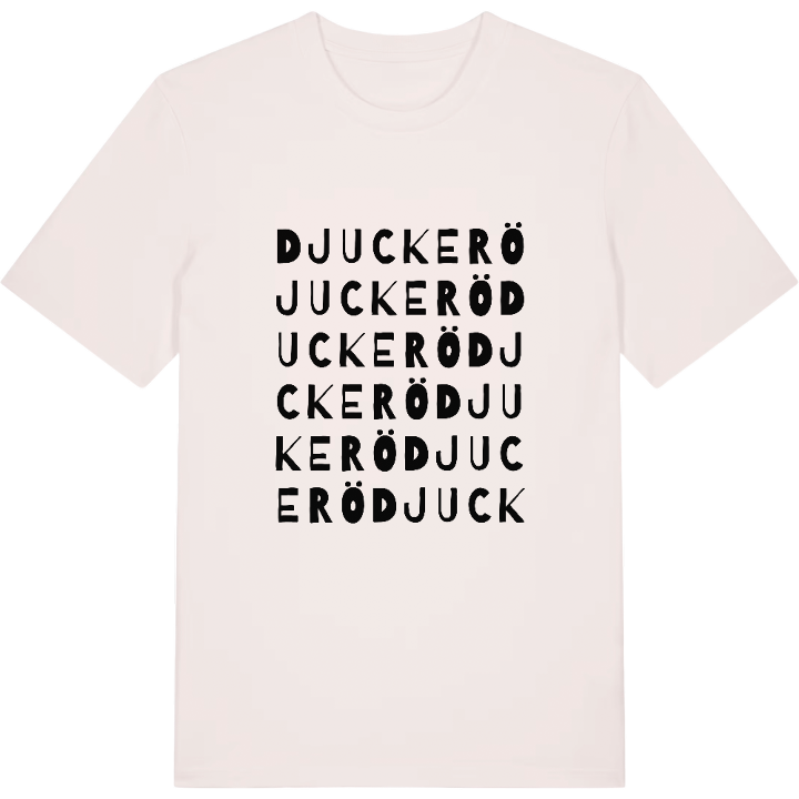 Djuckerö ordlek t-shirt – t-shirt från PinShirt