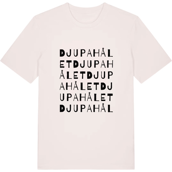 Djupa hålet ordlek t-shirt – t-shirt från PinShirt