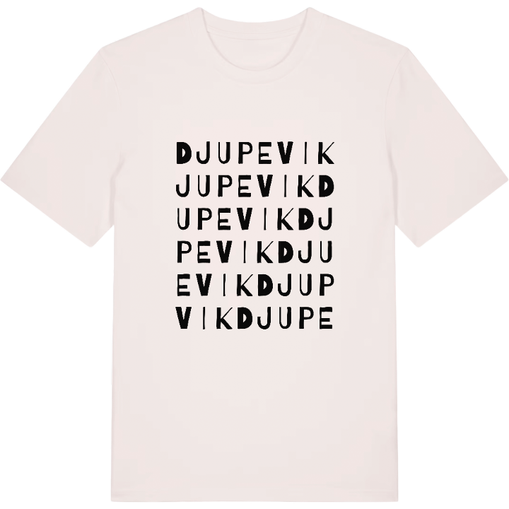 Djupevik ordlek t-shirt – t-shirt från PinShirt