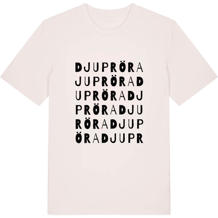 Djupröra ordlek t-shirt – t-shirt från PinShirt