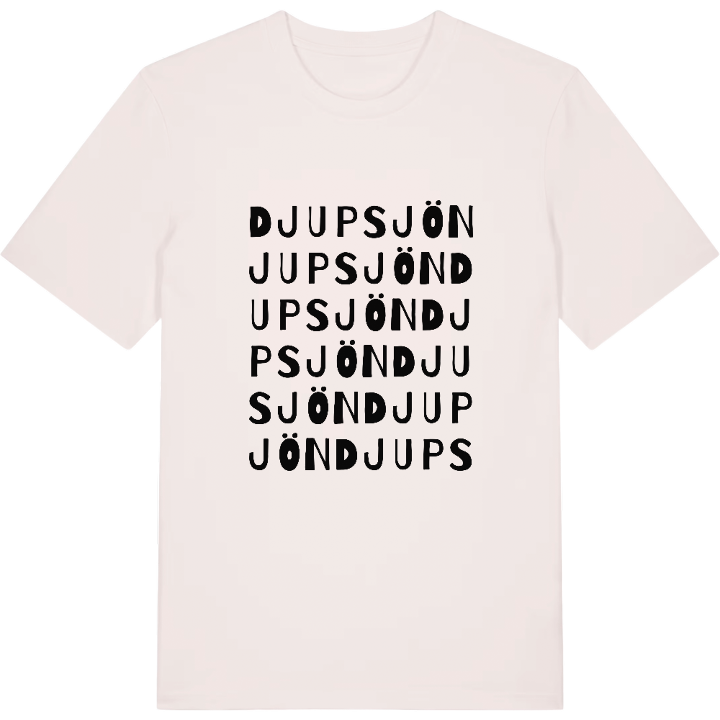 Djupsjön ordlek t-shirt – t-shirt från PinShirt