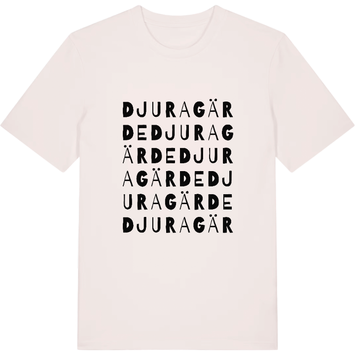 Djuragärde ordlek t-shirt – t-shirt från PinShirt