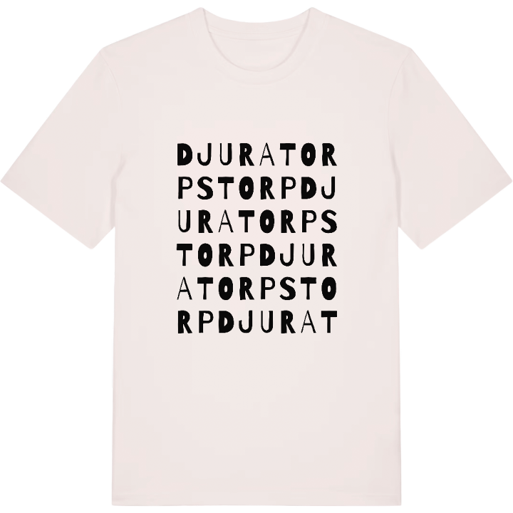 Djuratorpstorp ordlek t-shirt – t-shirt från PinShirt