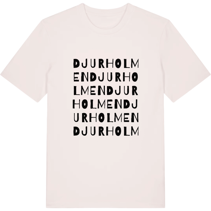Djurholmen ordlek t-shirt – t-shirt från PinShirt