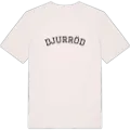 Djurröd böjd t-shirt