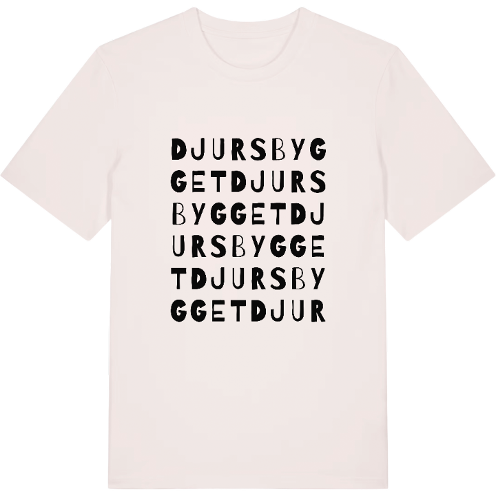 Djursbygget ordlek t-shirt – t-shirt från PinShirt