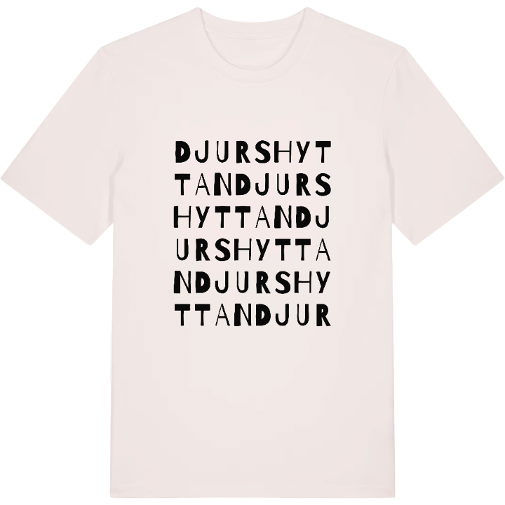 Djurshyttan ordlek t-shirt – t-shirt från PinShirt