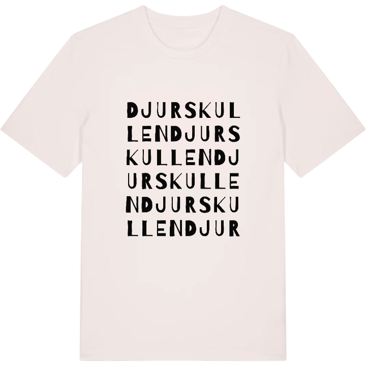 Djurskullen ordlek t-shirt – t-shirt från PinShirt