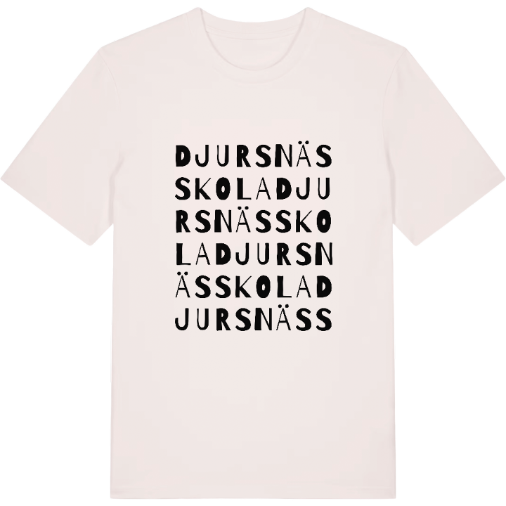 Djursnäs skola ordlek t-shirt – t-shirt från PinShirt