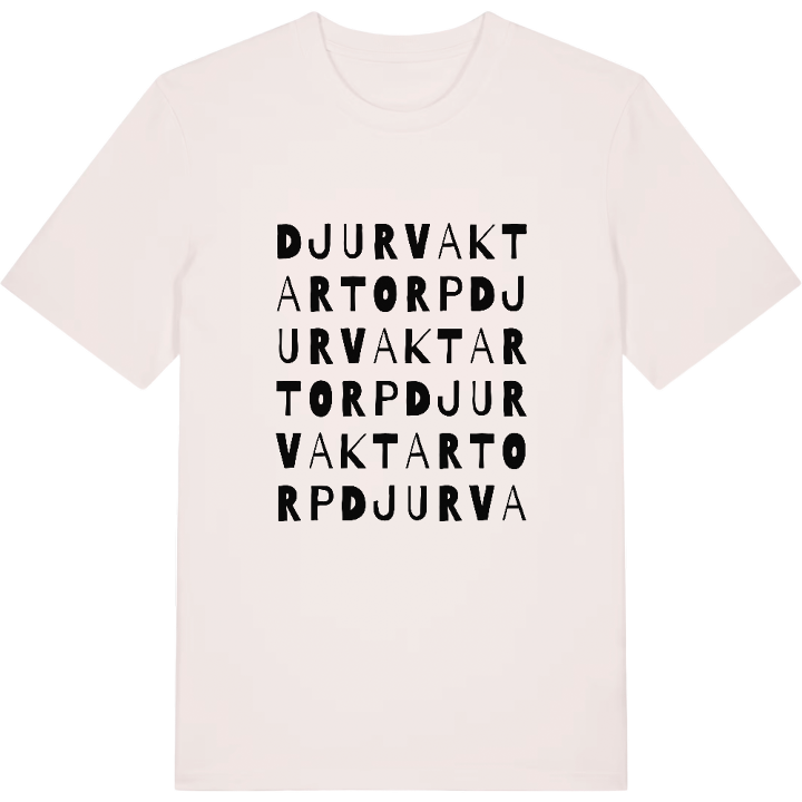 Djurvaktartorp ordlek t-shirt – t-shirt från PinShirt
