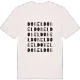 Dobel ordlek t-shirt