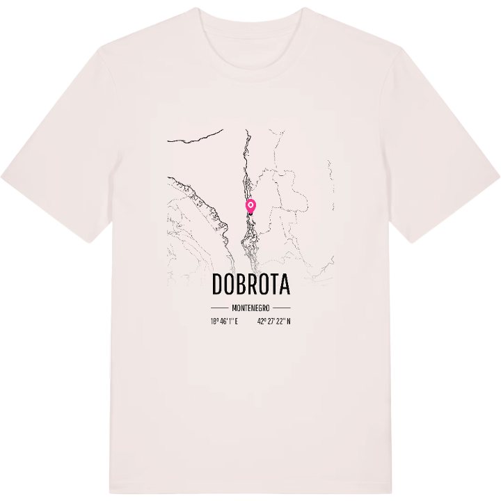 Dobrota karta t-shirt – t-shirt från PinShirt