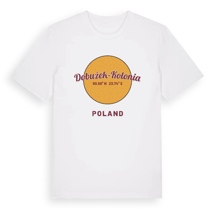 Dobużek-Kolonia cirkel t-shirt – t-shirt från PinShirt