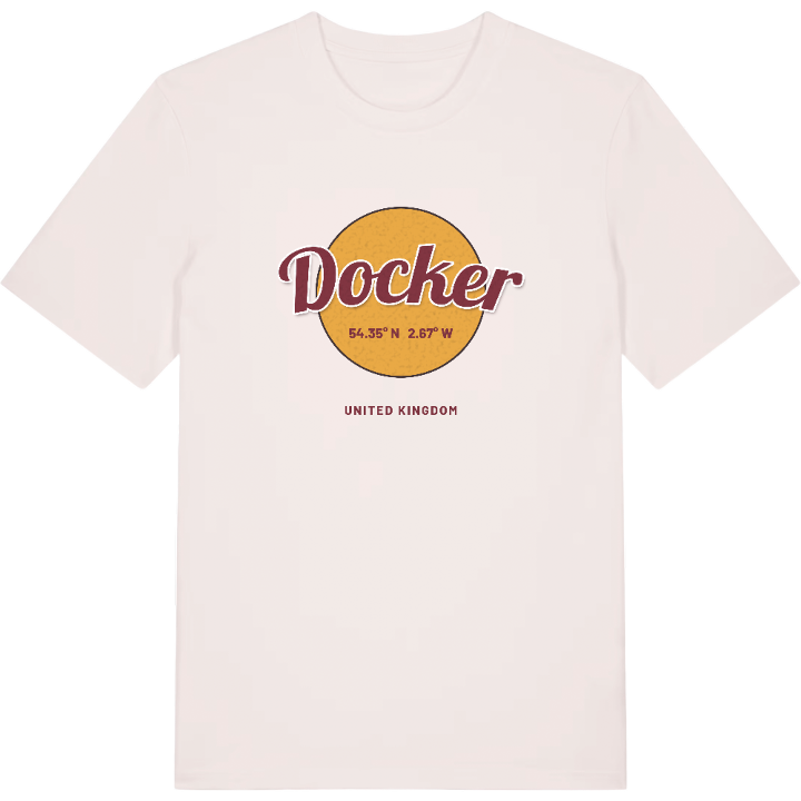 Docker cirkel t-shirt – t-shirt från PinShirt