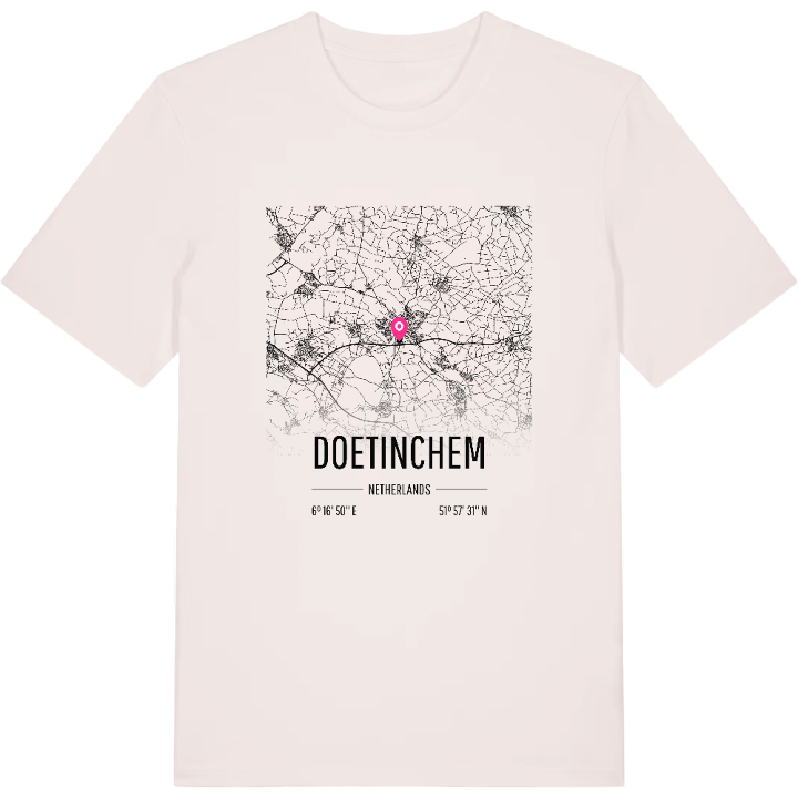 Doetinchem karta t-shirt – t-shirt från PinShirt