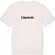 Dögerode fetstil t-shirt