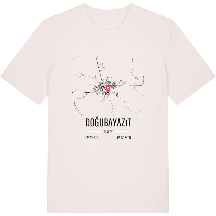 Doğubayazıt karta t-shirt – t-shirt från PinShirt