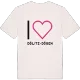 Jag älskar Dölitz-Dösen t-shirt stort tryck
