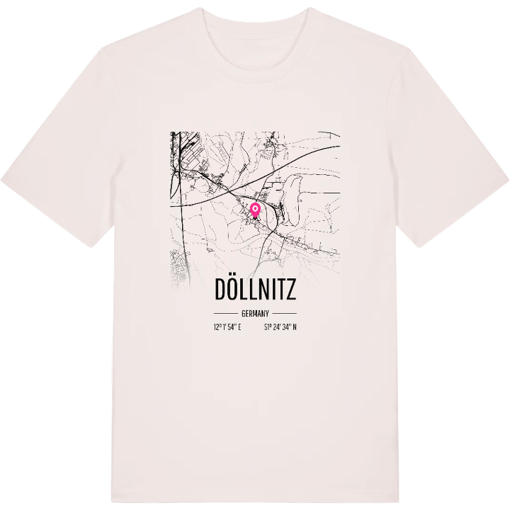 Döllnitz karta t-shirt – t-shirt från PinShirt