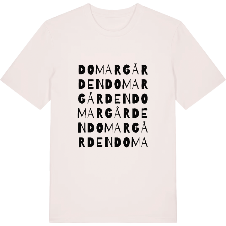 Domargården ordlek t-shirt – t-shirt från PinShirt