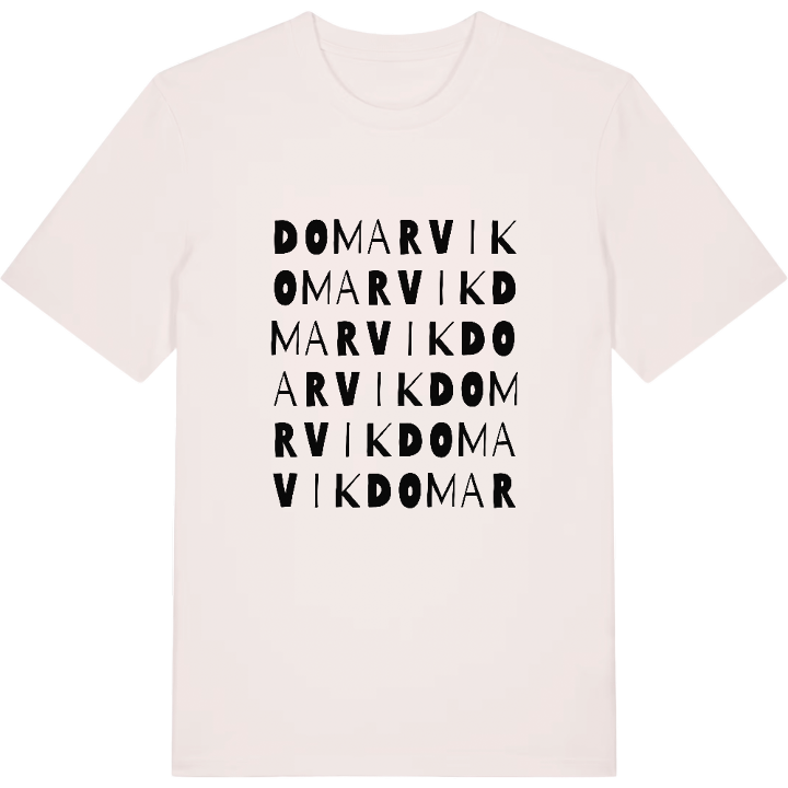 Domarvik ordlek t-shirt – t-shirt från PinShirt