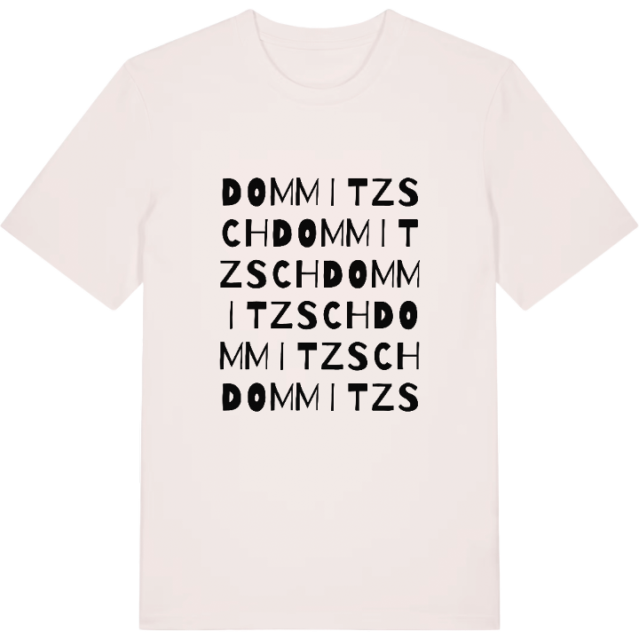 Dommitzsch ordlek t-shirt – t-shirt från PinShirt