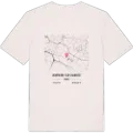 Dompierre-sur-Charente karta t-shirt