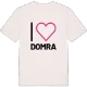 Jag älskar Domra t-shirt stort tryck