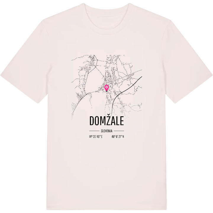 Domžale karta t-shirt – t-shirt från PinShirt