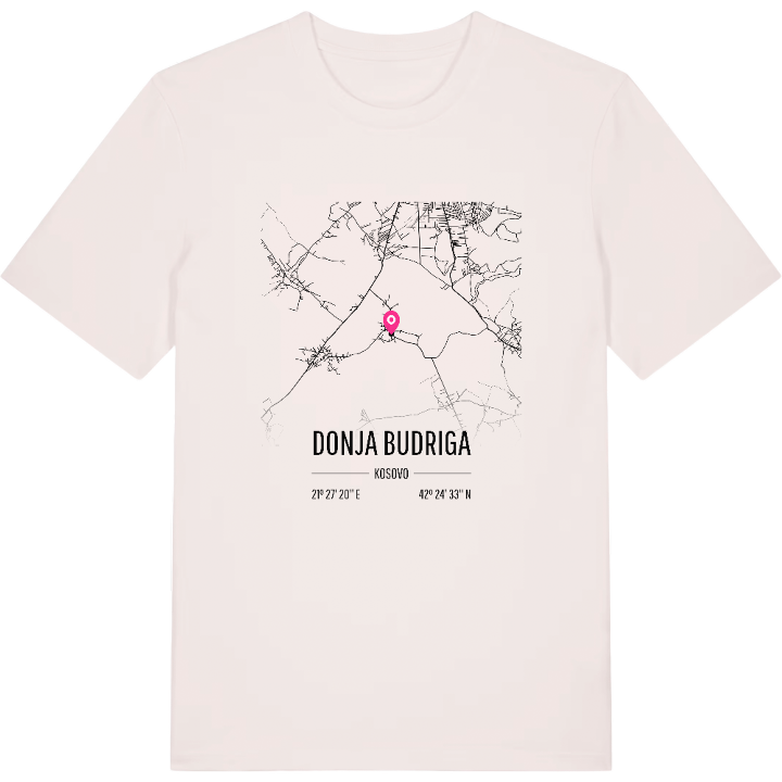Donja Budriga karta t-shirt – t-shirt från PinShirt