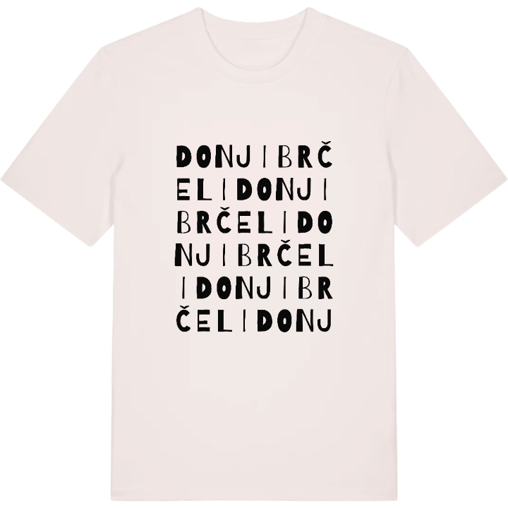 Donji Brčeli ordlek t-shirt – t-shirt från PinShirt