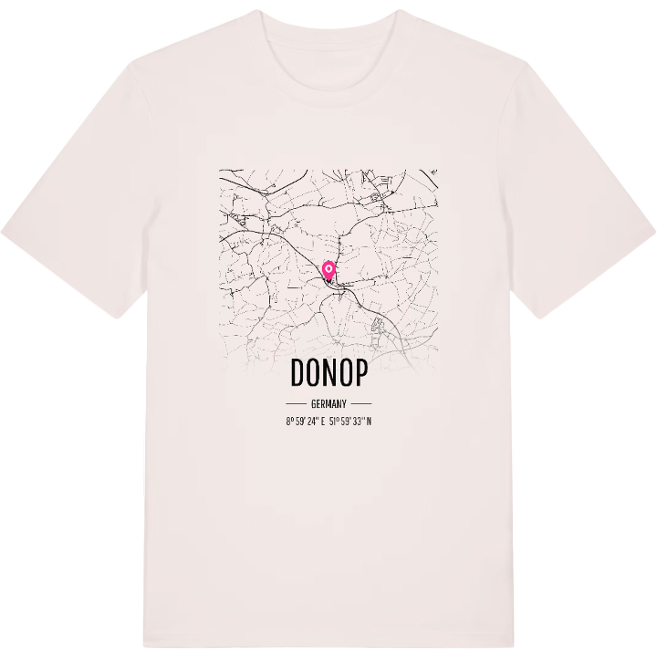 Donop karta t-shirt – t-shirt från PinShirt
