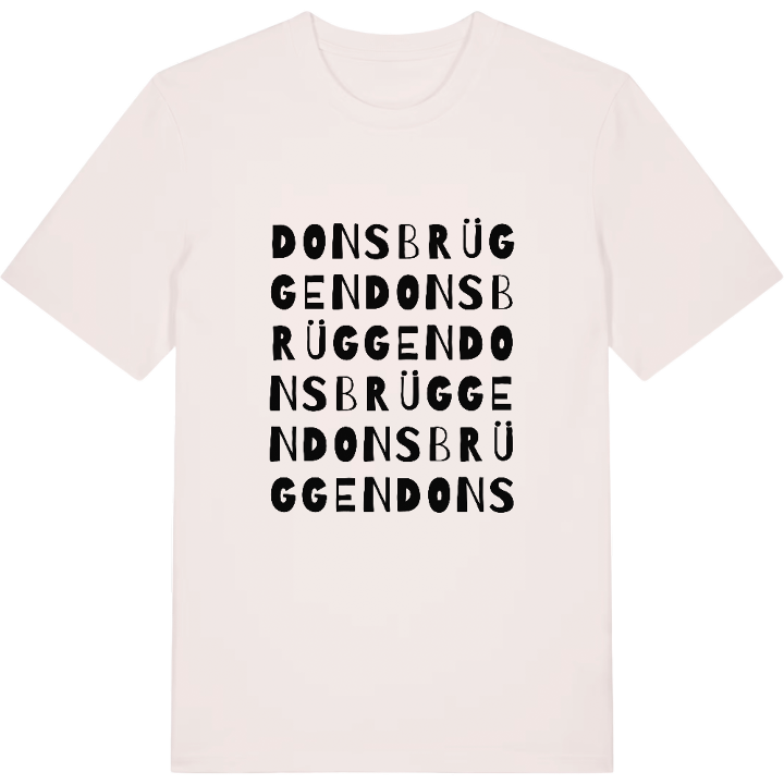 Donsbrüggen ordlek t-shirt – t-shirt från PinShirt