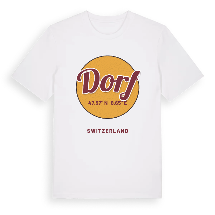 Dorf cirkel t-shirt – t-shirt från PinShirt