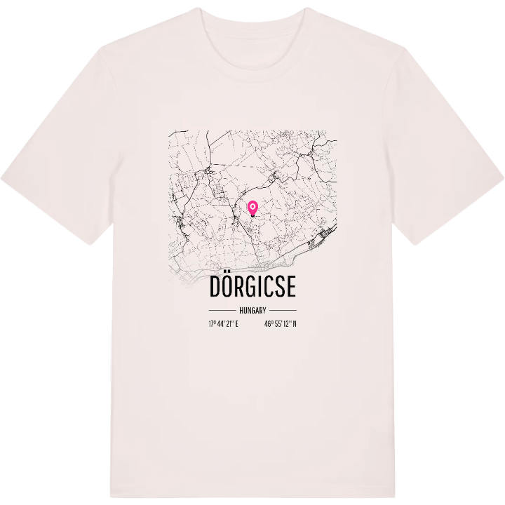 Dörgicse karta t-shirt – t-shirt från PinShirt