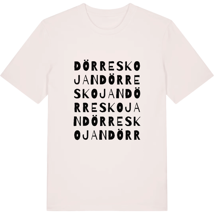 Dörreskojan ordlek t-shirt – t-shirt från PinShirt