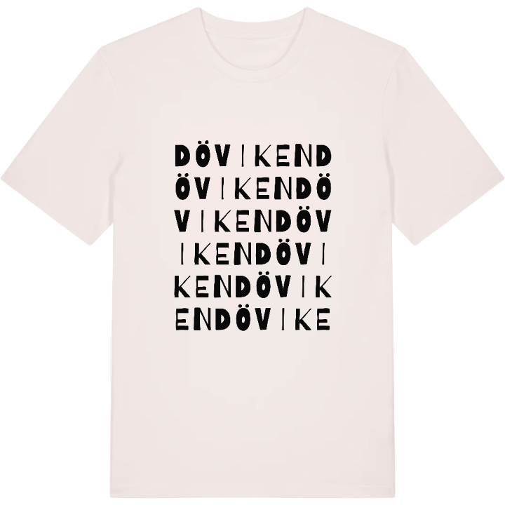 Döviken ordlek t-shirt – t-shirt från PinShirt