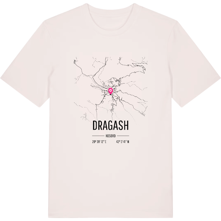 Dragash karta t-shirt – t-shirt från PinShirt