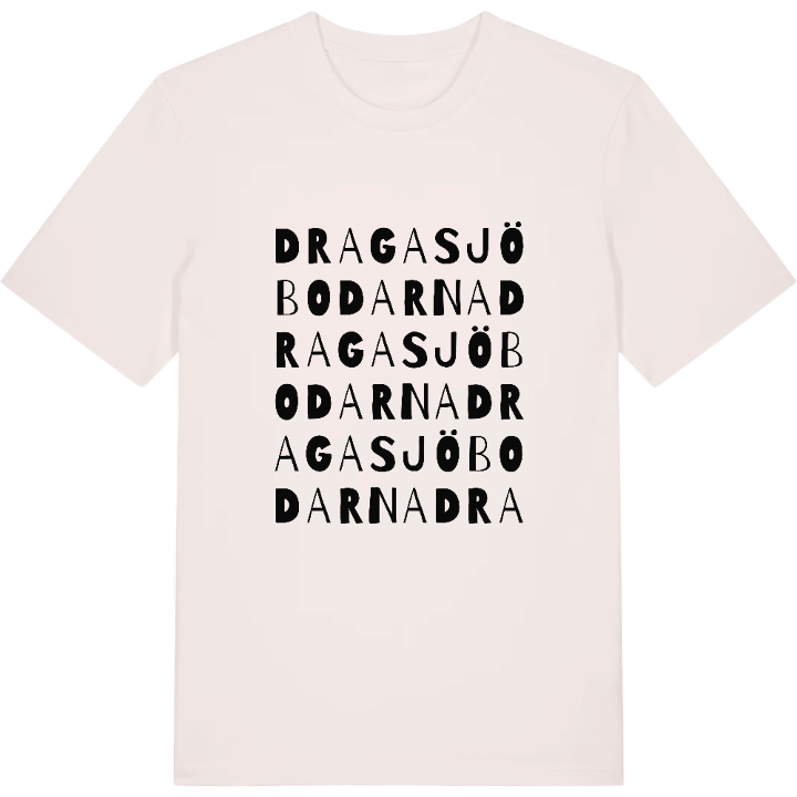 Dragasjöbodarna ordlek t-shirt – t-shirt från PinShirt