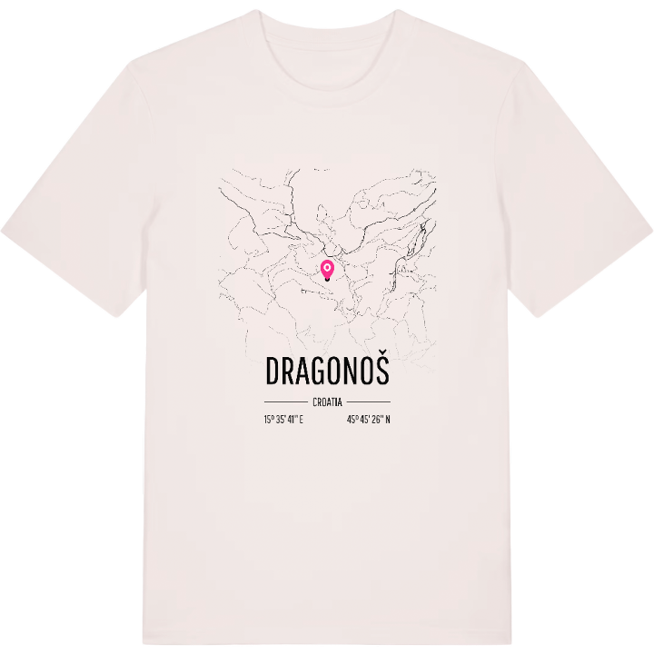 Dragonoš karta t-shirt – t-shirt från PinShirt