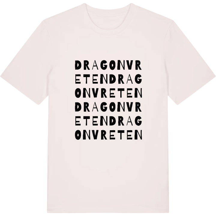 Dragonvreten ordlek t-shirt – t-shirt från PinShirt