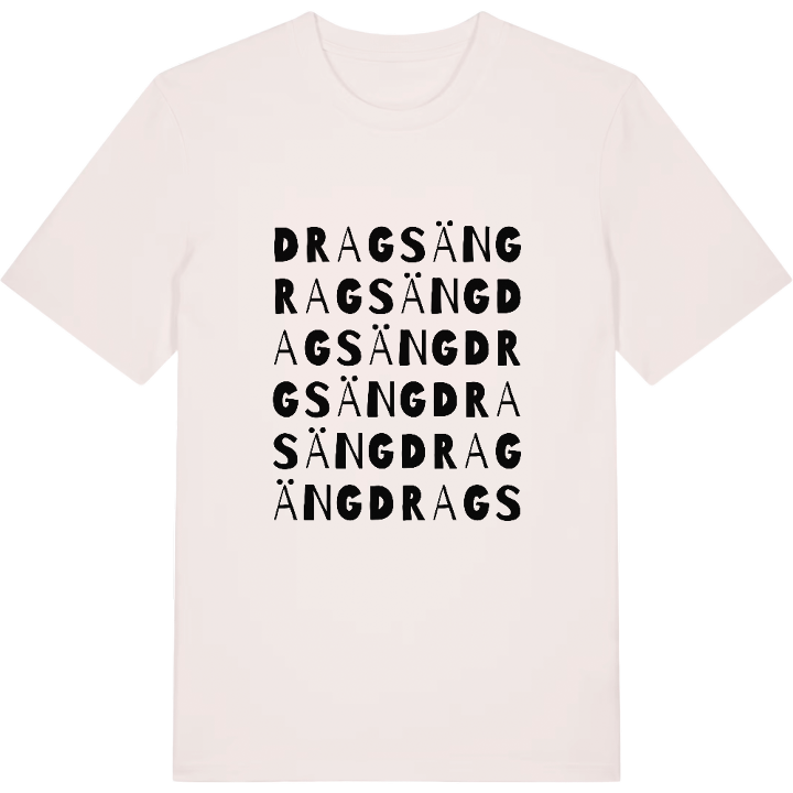 Dragsäng ordlek t-shirt – t-shirt från PinShirt