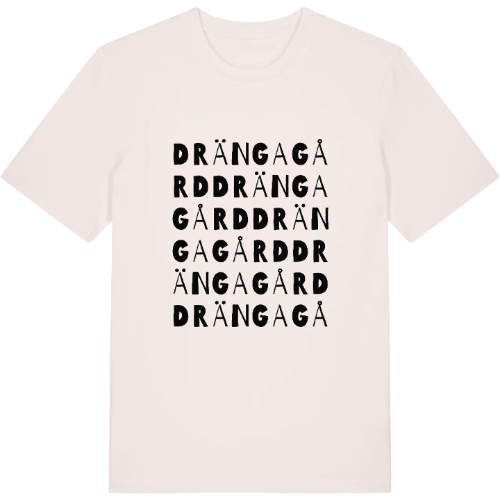 Drängagård ordlek t-shirt – t-shirt från PinShirt