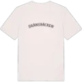 Drängbäcken böjd t-shirt
