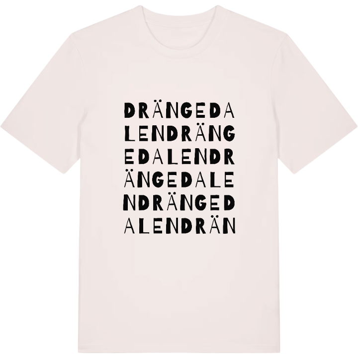Drängedalen ordlek t-shirt – t-shirt från PinShirt