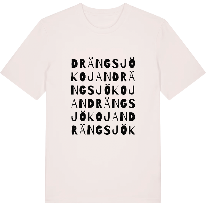 Drängsjökojan ordlek t-shirt – t-shirt från PinShirt